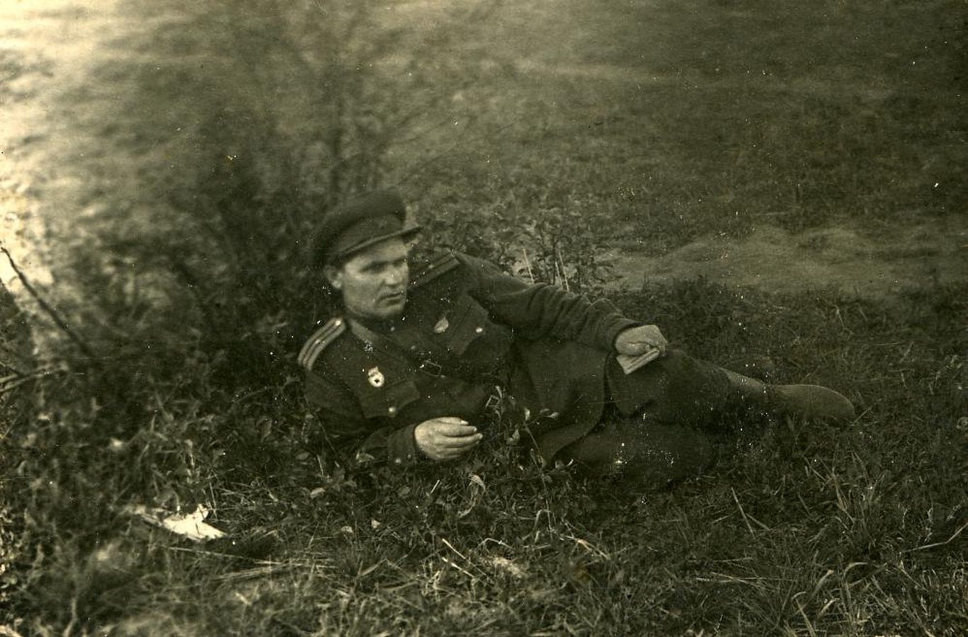 МПК9749-7_1 Зубков Сергей Герасимович на Калининском фронте. СССР. 1942 г.